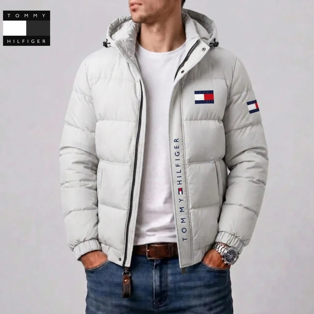 Hooded Quilted Puffer Jacket