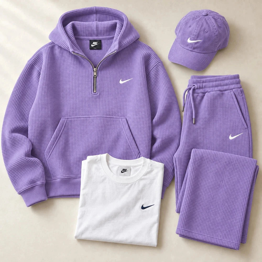 Waffle Knit Lounge Set Unisex
