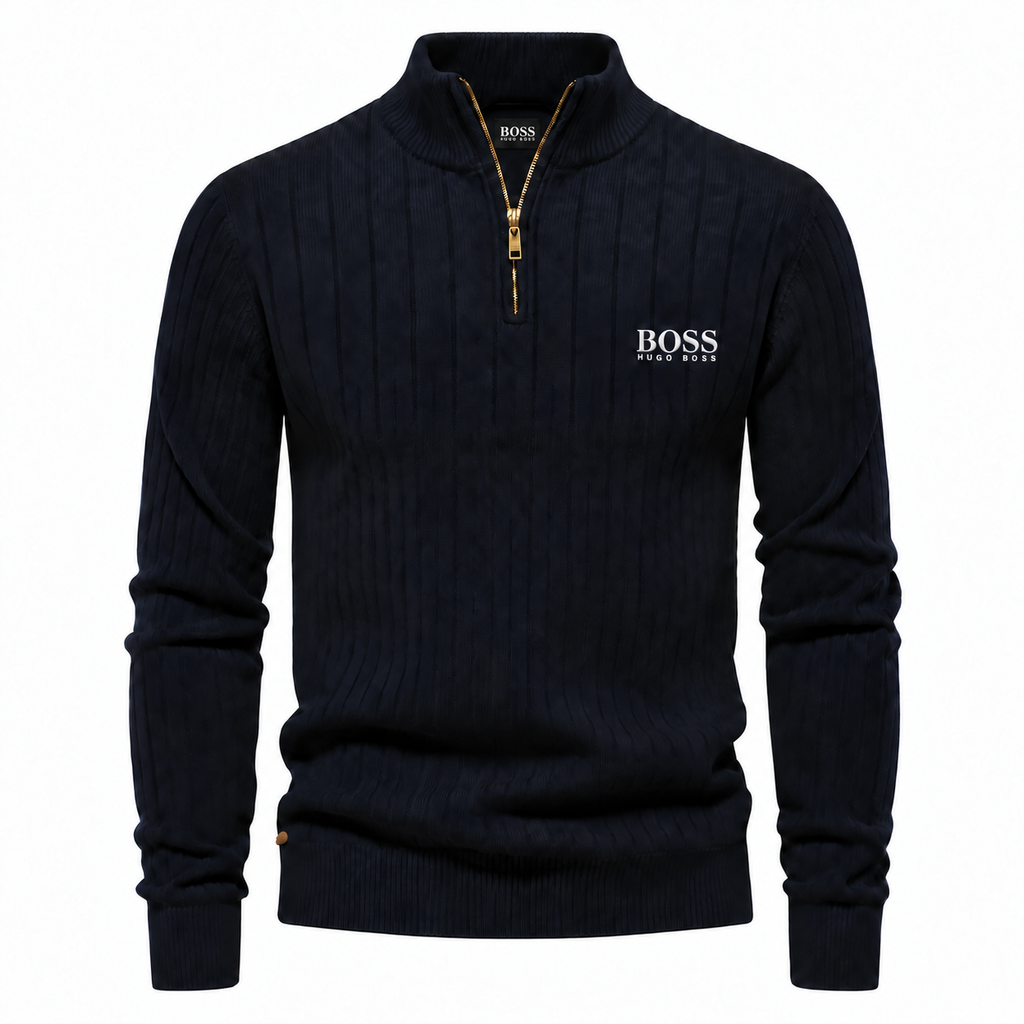 Classic Quarter-Zip Sweater
