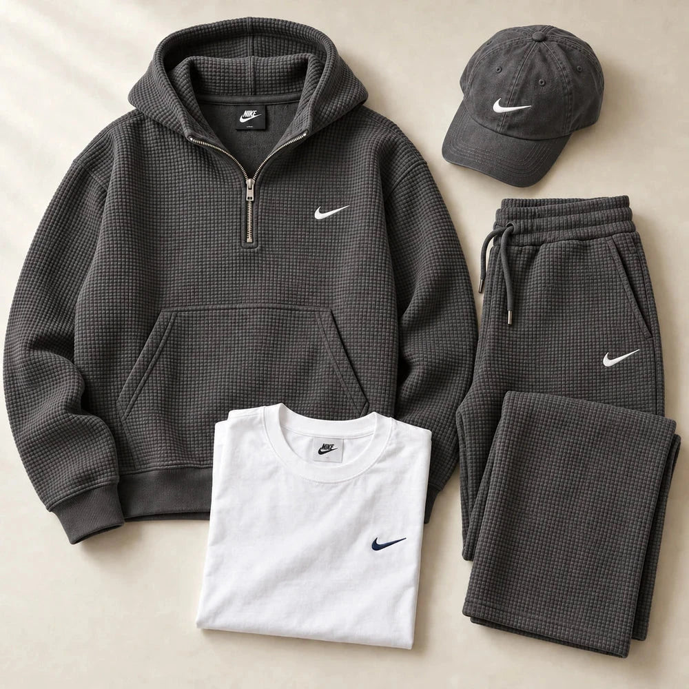 Waffle Knit Lounge Set Unisex