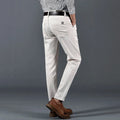 Slim Fit Trousers – Men's Cotton Dress Pants | Savoni