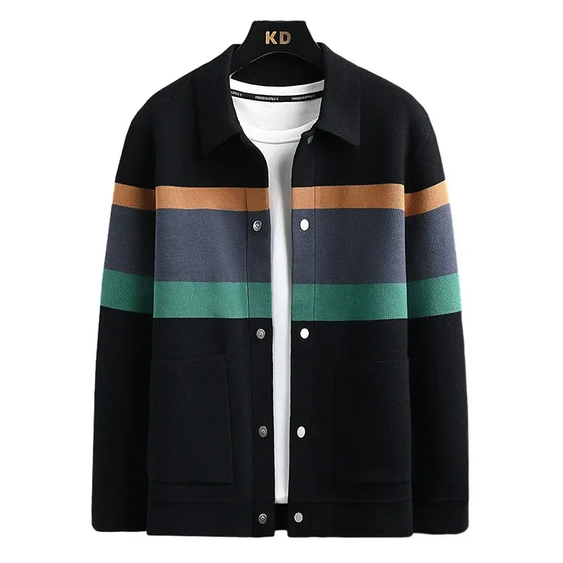 Button-Up Cardigan – Men's Sweater with Pockets | Verano