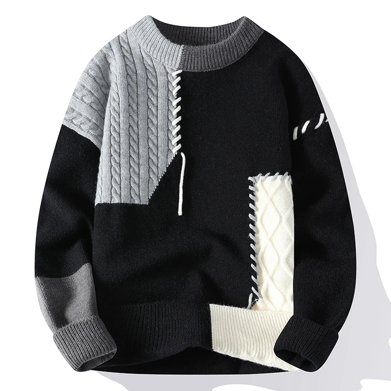 Cable Knit Wool Sweater – Men's Pullover | Arden