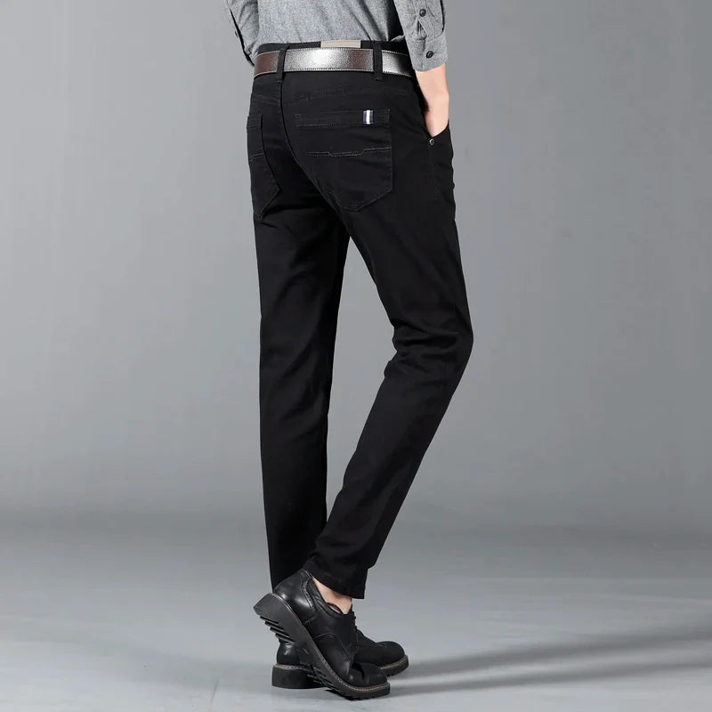 Slim Fit Trousers – Men's Cotton Dress Pants | Savoni