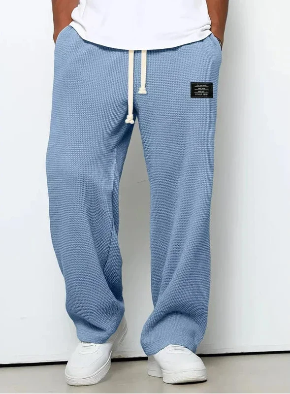 Men's Waffle Knit Drawstring Pants | Arden